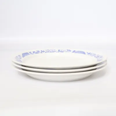 Tallrik (Stig Lindberg, "Medicinalväxter") från Gustavsberg