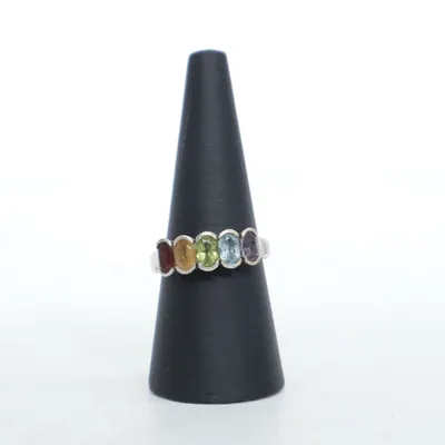 Ring (Sølv, Flerfarvet) Sølv