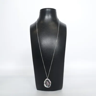 Ketting (Zilver, Wit) van Swarovski Onbekend materiaal