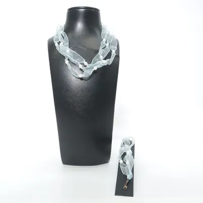 Sieradenset (Blauw) Onbekend materiaal