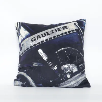 Cushion (Blue, Multicolored) from Jean Paul Gaultier