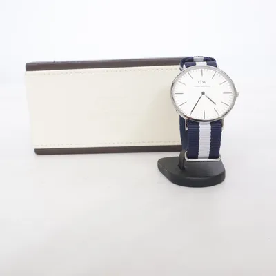 Armbandsur (Blå, Vit, Silverfärgad) från Daniel Wellington