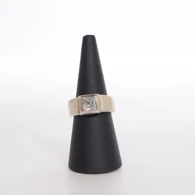 Ring (Silverfärgad, Vit) från JOOP! Silver, Okänd metall