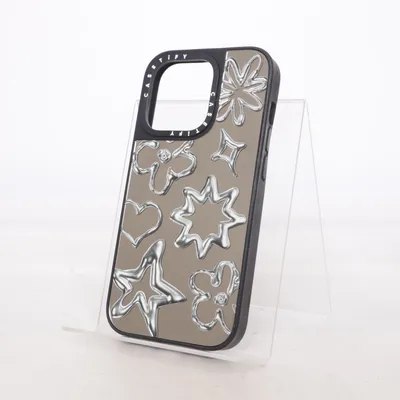 Mobilskal (Svart, Silverfärgad) från Casetify