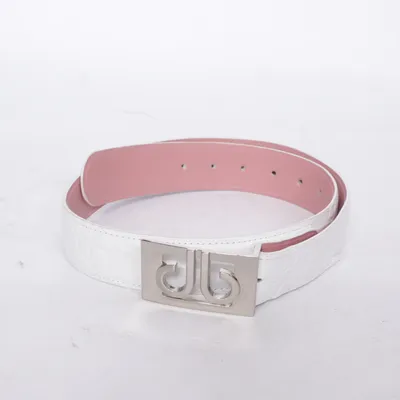 Ceinture (Blanc, Rose) de Johan by J.Lindeberg Cuir