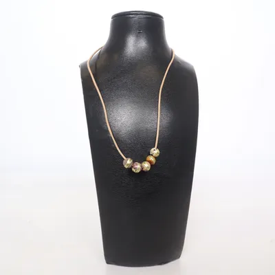 Halsband (Brun, Flerfärgad) Bärnsten