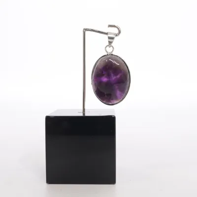 Hanger (Lila, Zilver) van Edelstein Zilver