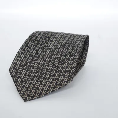 Stropdas (Bruin, Zwart) van Gucci Zijde