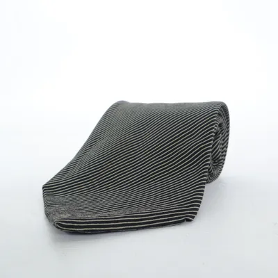 Tie (Beige, Black) from Giorgio Armani Silk