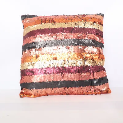 Prydnadskudde (Svart, Flerfärgad) från Runsven