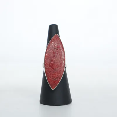 Ring (Red, Silver) Silver