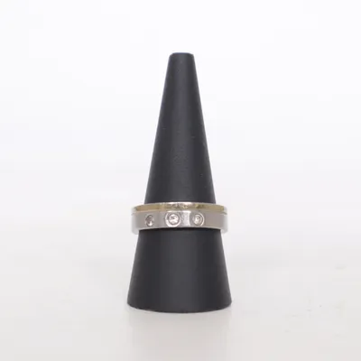 Bague (Argent, Or) Acier inoxydable