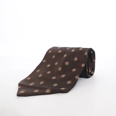 Stropdas (Bruin, Meerkleurig) van Giorgio Armani Zijde
