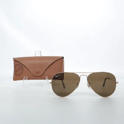 Sunglasses (Brown, Gold) from Ray-Ban