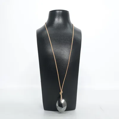 Halskæde (Beige, Grå) fra Jean Paul Gaultier Ukendt metal