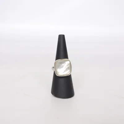 Bague (Blanc, Argent) de Ti Sento Argent