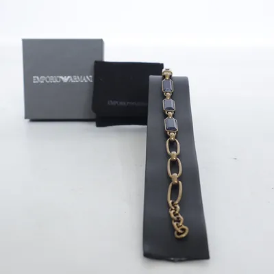 Armband (Guldfärgad, Blå) från Emporio Armani Okänd metall