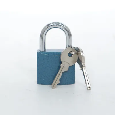 Hangslot (Blauw)