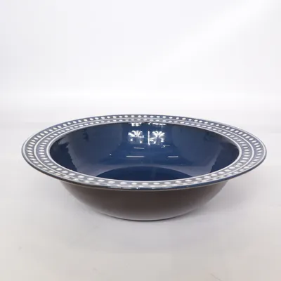 Skål (Blå, Vit) från Augustus