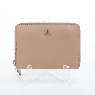 Pung (Beige) fra Lauren Ralph Lauren Læder