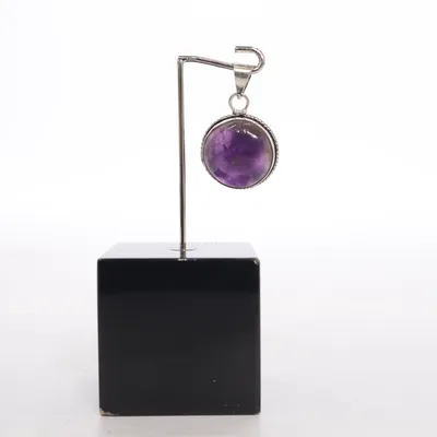 Hanger (Zwart, Zilver) van Edelstein Zilver