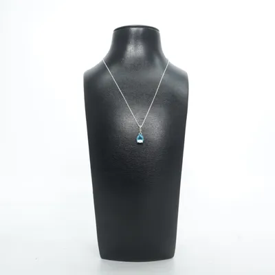 Ketting (Blauw) Zilver