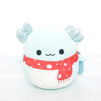 Krammedyr (Turkis, Flerfarvet) fra Squishmallows