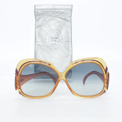 Zonnebril (2044-80 Vintage  Honey Frame) van Christian Dior