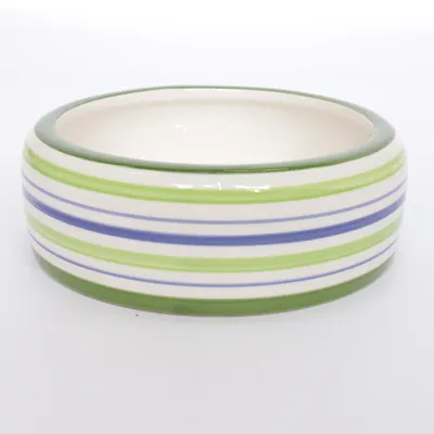 Bowl (Green, White, Blue) from Trixie