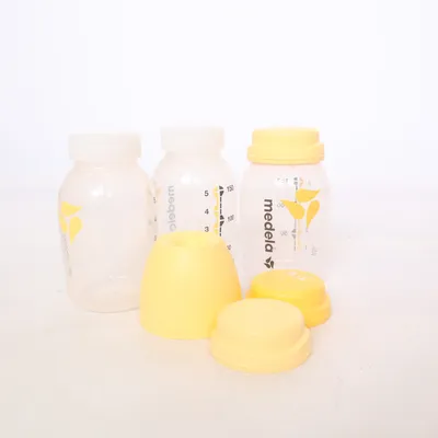 Nappflaska (Transparent, Gul) från Medela