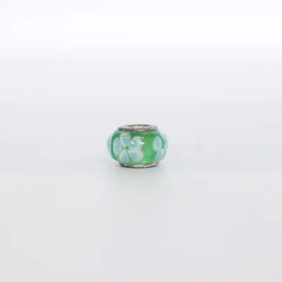 Charm (Green) Silver
