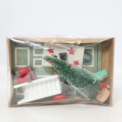 Juldekoration (Nissedörr Luxury) från DollarStore