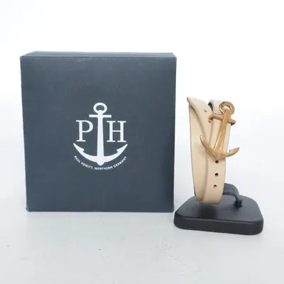 Armband (Beige, Goud) van Paul Hewitt Leer