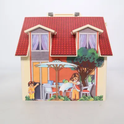 Dockskåp (Röd, Vit, Flerfärgad) från Playmobil