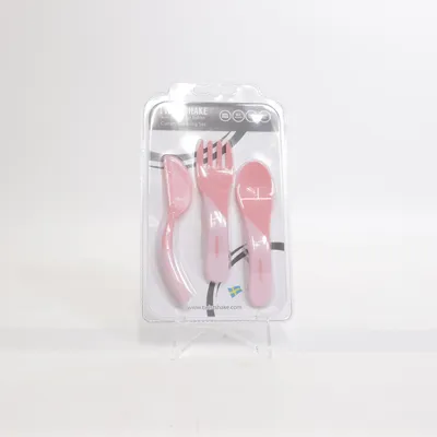 Children's cutlery (Pink) from Twistshake