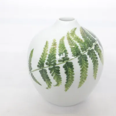 Vas (Vit, Grön) från Royal Copenhagen