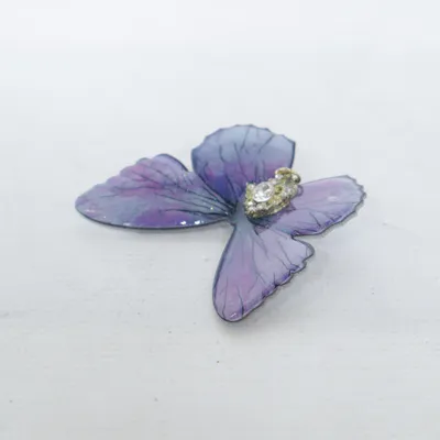 Haarclip (Blauw, Meerkleurig)