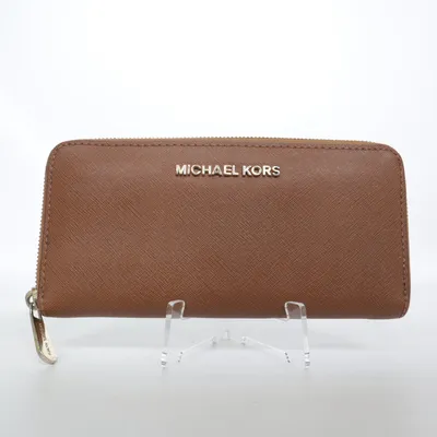 Portemonnee (Jet Set Travel) van Michael Kors Leer
