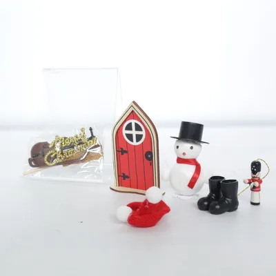 Christmas decoration (Nisse dörr mm) from Panduro