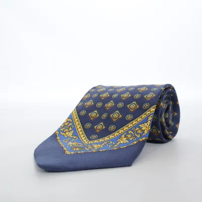 Stropdas (Blauw, Meerkleurig) van Gianni Versace Zijde