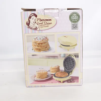 Våffeljärn (Gul) från Bestron