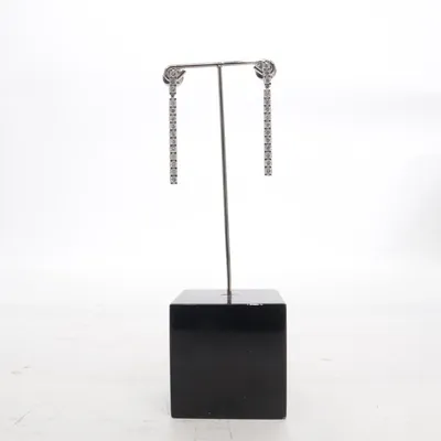 Örhängen (Silverfärgad, Vit) från JOOP! Silver, Okänd metall