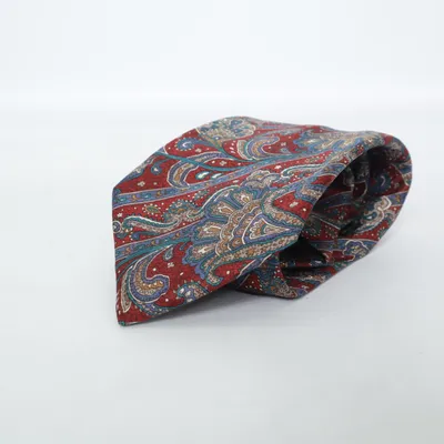 Stropdas (Rood, Meerkleurig) van Lanvin Zijde