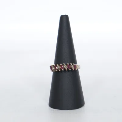 Ring (Silver, Red) Silver
