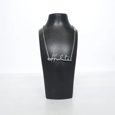 Halsband (Silverfärgad) från Off-White Okänd metall