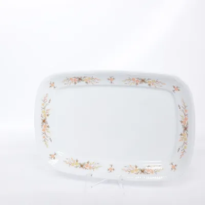 Serveringsfat (Vit, Flerfärgad) från Mitterteich Bavaria