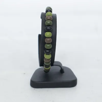 Armband (Groen, Bruin, Zwart) van Wood Fellas Hout