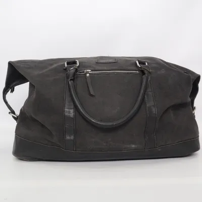 Weekendbag (Svart) från Sandqvist Bomull, Skinn, Polyester, Viskos