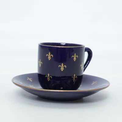 Cup (Blue, Gold) from Rörstrand