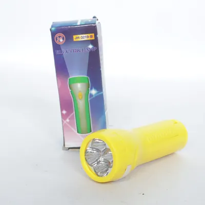 Zaklamp (Geel) van JH